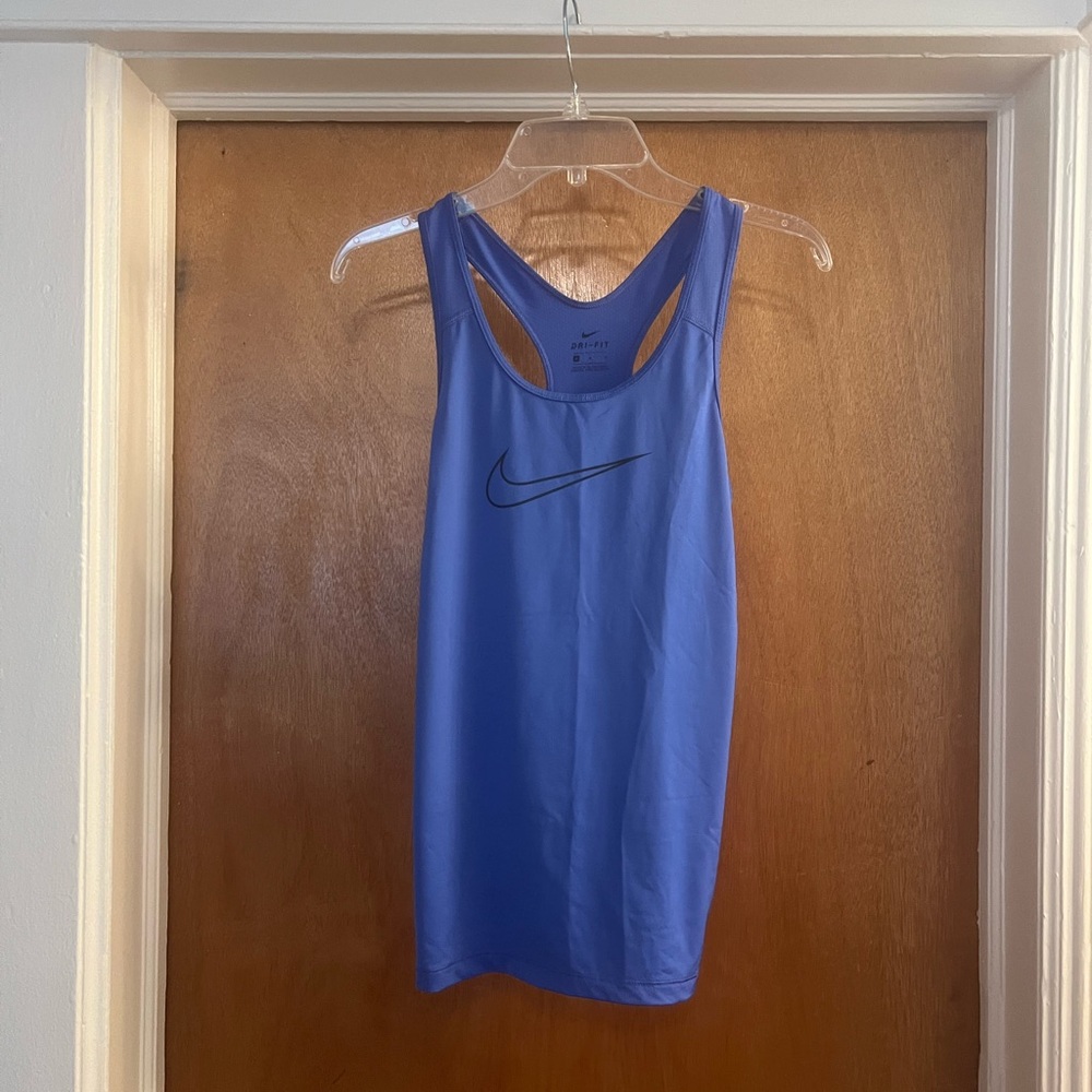 Nike Women’s Blue Dri-Fit Racerback Tank Top